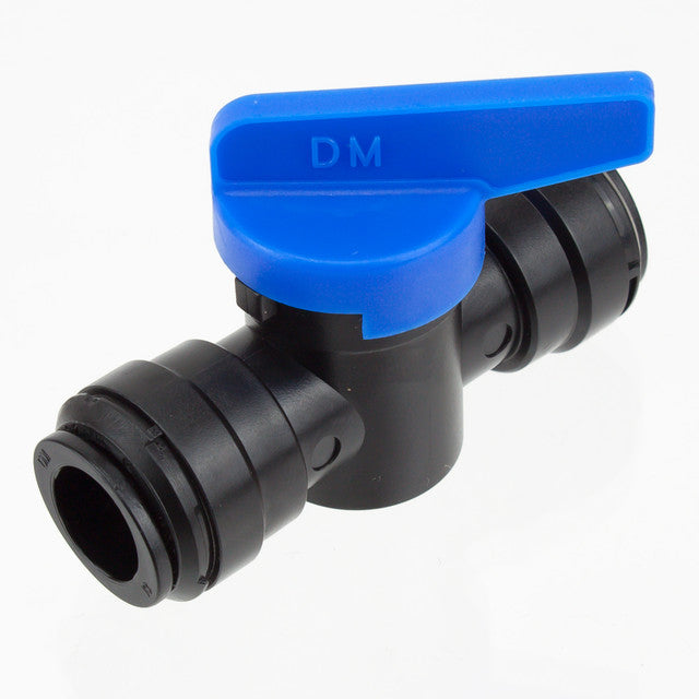 12mm Push fit shut off valve
