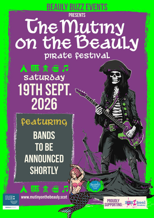 Mutiny On The Beauly 2026 non-camping adult ticket