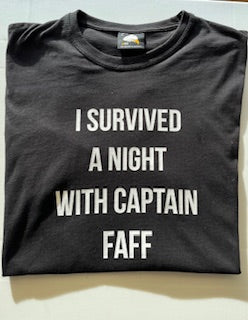 I survived Captain Faff T-Shirt L